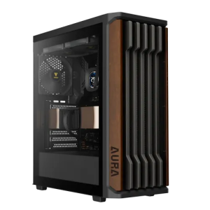 Gamdias AURA GC11 Wood Mid-Tower ATX Gaming Casing